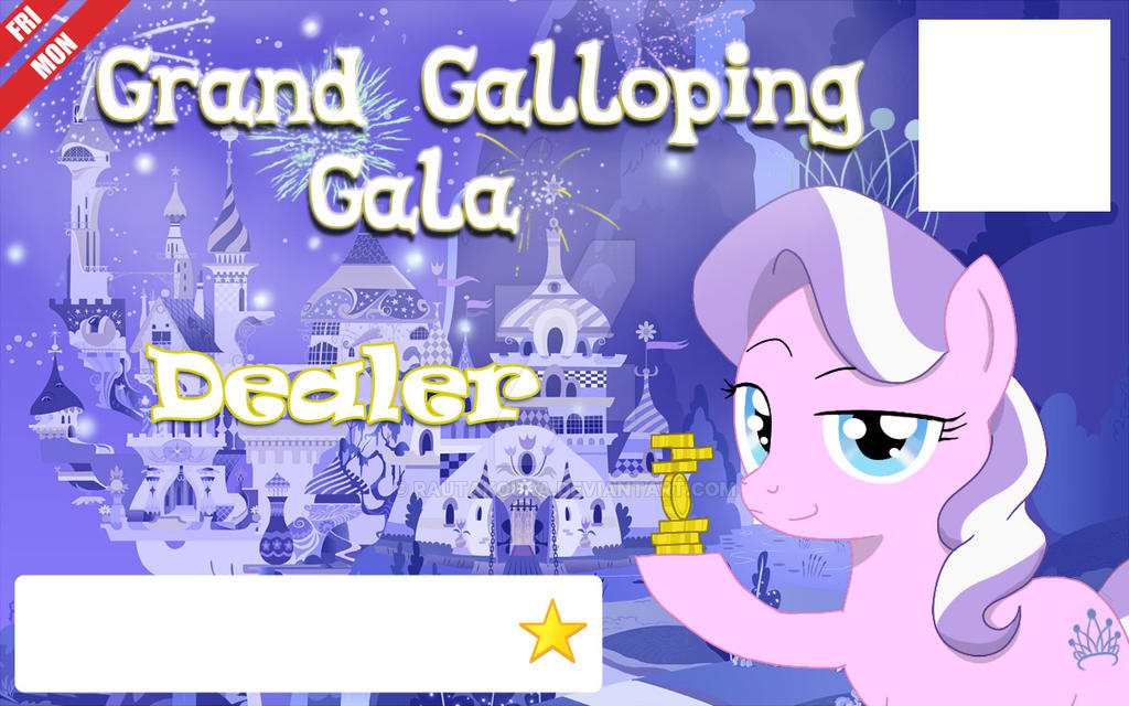 Galacon Ticket art: Dealer