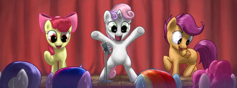 Cutscene 17.5 - Cutie Mark Crusaders comedians!