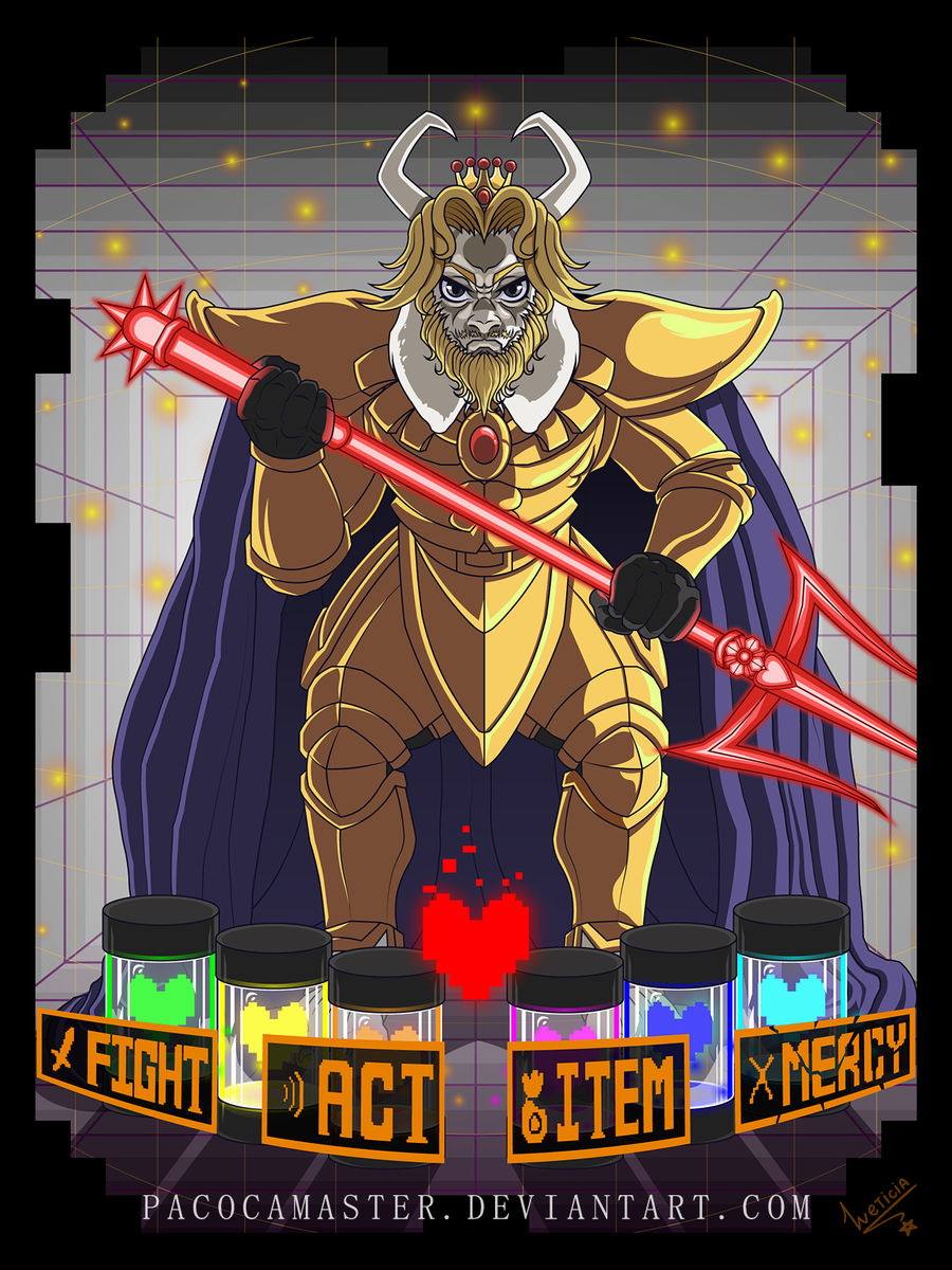 Undertale - Asgore by PacocaMaster on DeviantArt