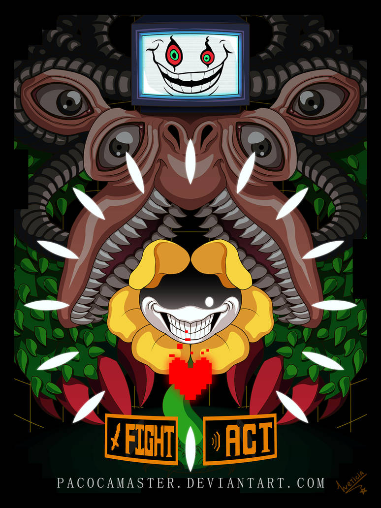 Undertale Flow Undertale - Flowey by PacocaMaster on DeviantArt