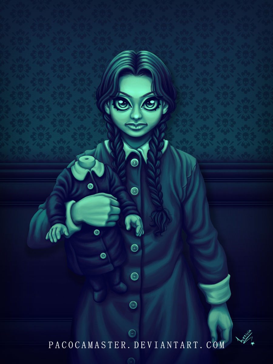 Wednesday Deviantart Fanart - Wednesday Addams by PacocaMaster on DeviantArt