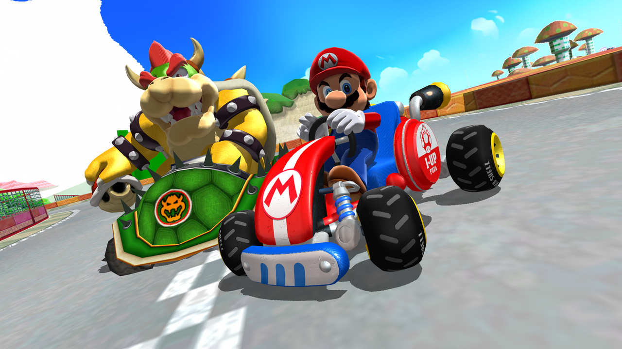 Race to the new Mario Kart game by poidevinleo68 on DeviantArt
