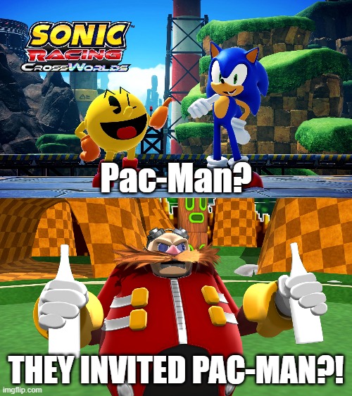 Sonic Racing Pac Man Pac-Man in Sonic Racing Crossworlds? by poidevinleo68 on DeviantArt