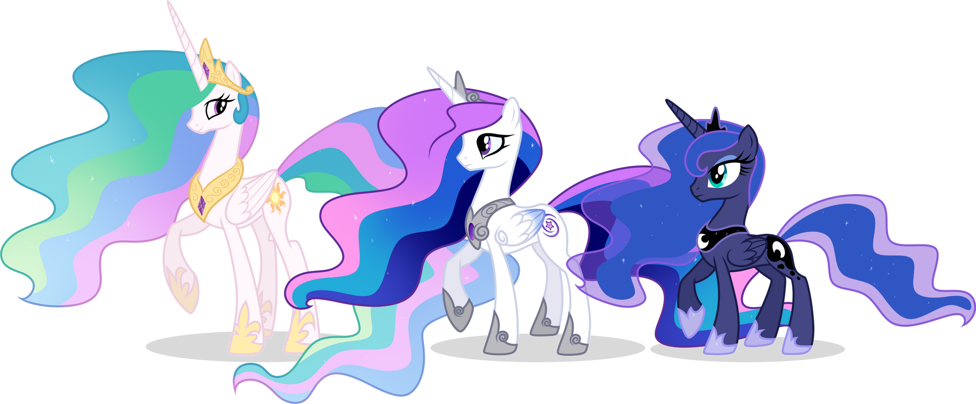 Three Princess Three princesses by HelenosPrime on DeviantArt