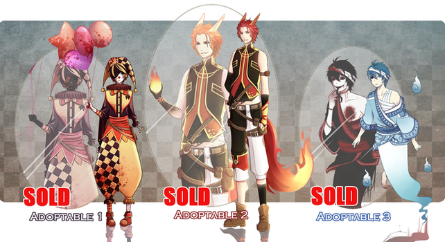 [Adoptable]  Halloween Auction [CLOSED]