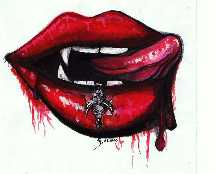 240+ Drawing Of A Bloody Vampire Mouth Stock Illustrations