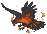 Black Phoenix by BronzeHalo