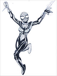 Inked Spider-Girl