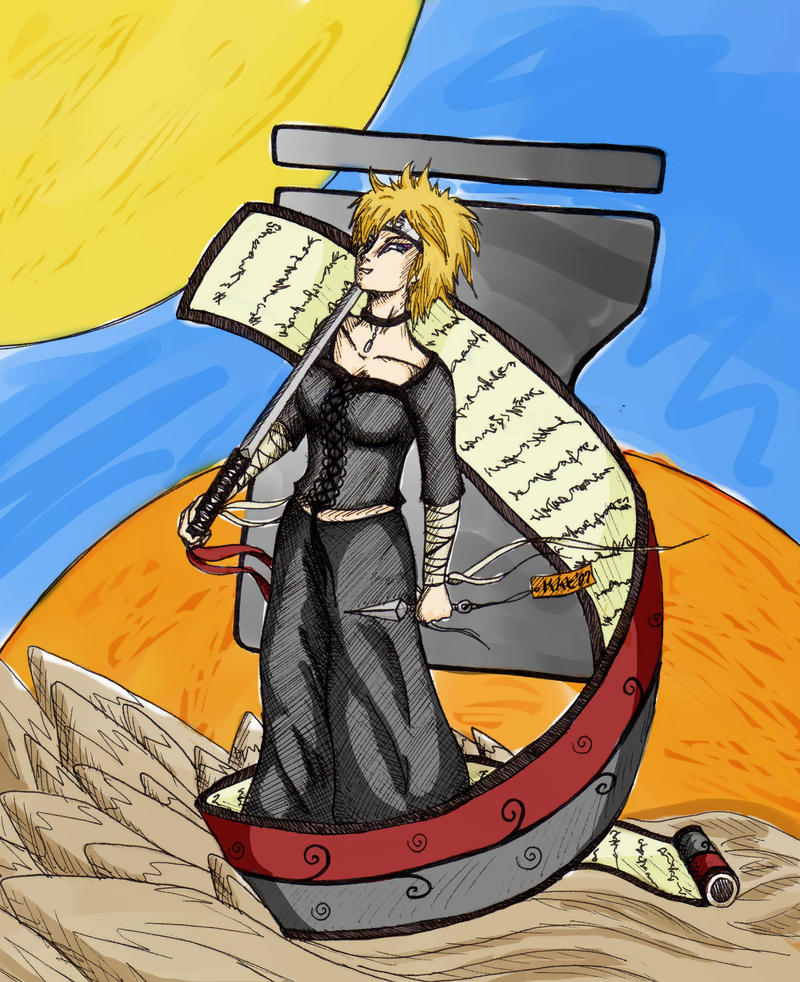 Lady Kazekage Color by obsessedsokkafangirl on DeviantArt