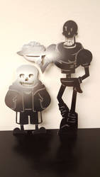 Sans Papyrus Cutouts