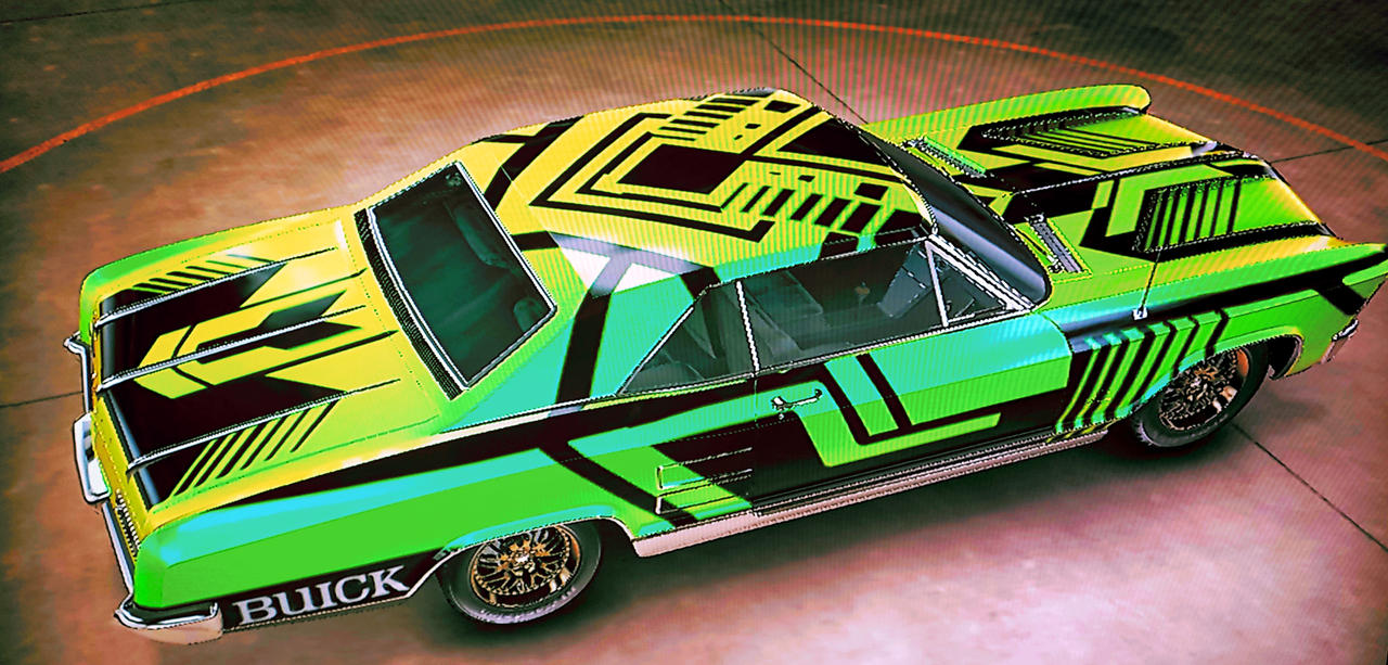 LOW Rider Green Design! 1 by CursedGaiaOnline on DeviantArt
