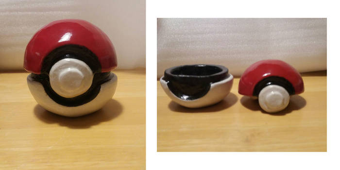 Ceramic Pokeball Box/Tub