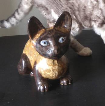 Ceramic cat