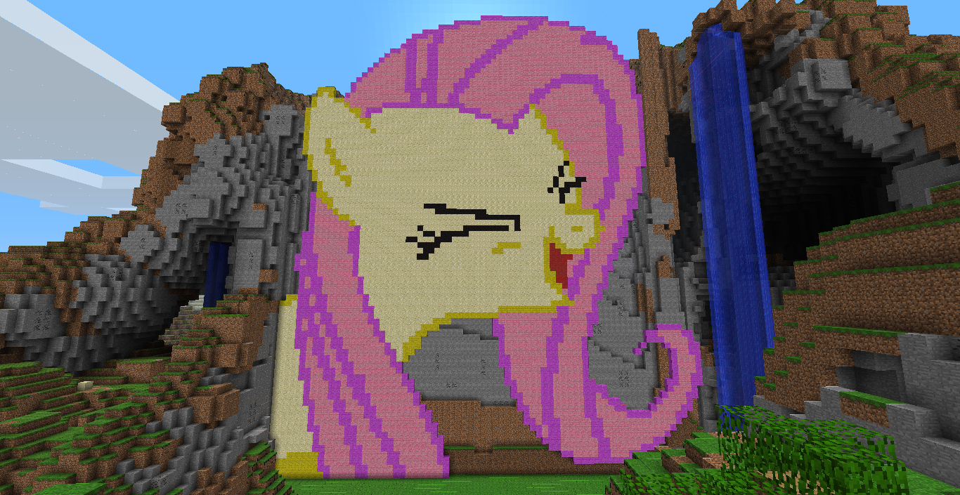 Fluttershy - Minecraft