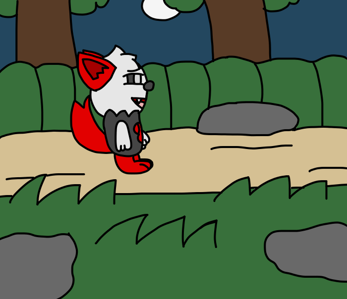 Little Oliver's Night Exploring (Colored)