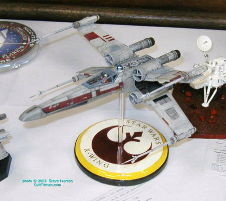 x-wing at the wonderfest 2003