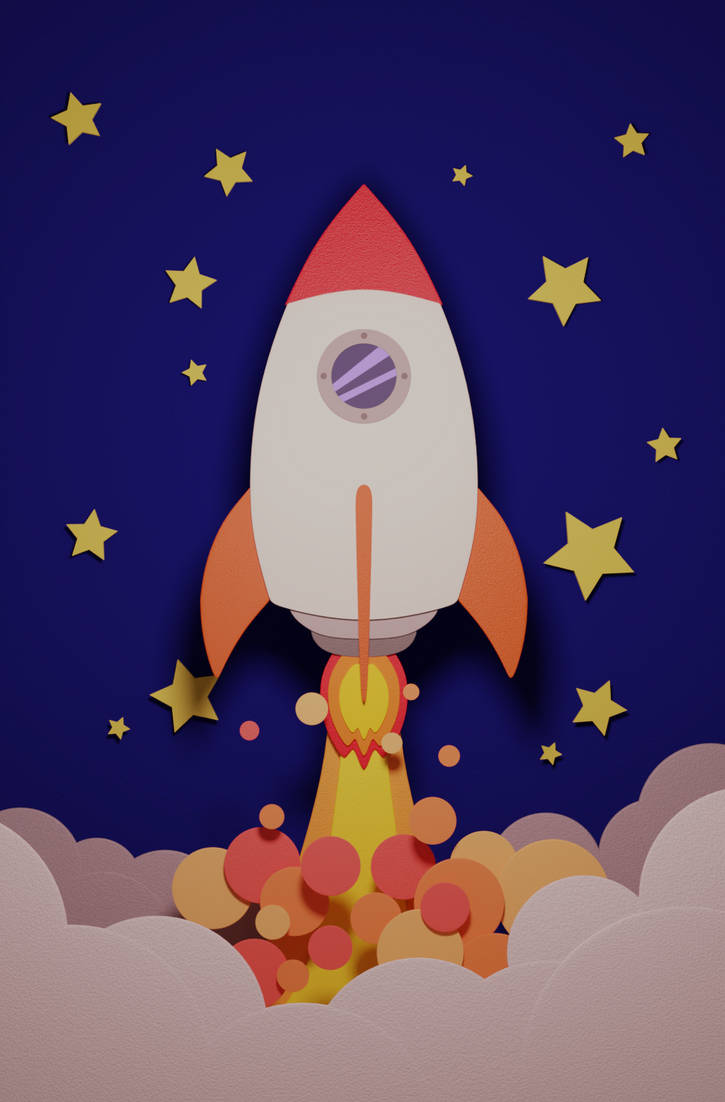 Space Rocket by NatureM0rte on DeviantArt