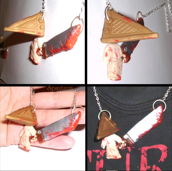 Silent hill pyramid head necklace