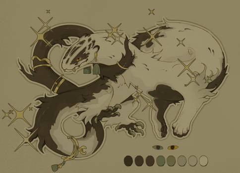 ADOPT AUCTION OPEN - Dragon or.... ferret..?