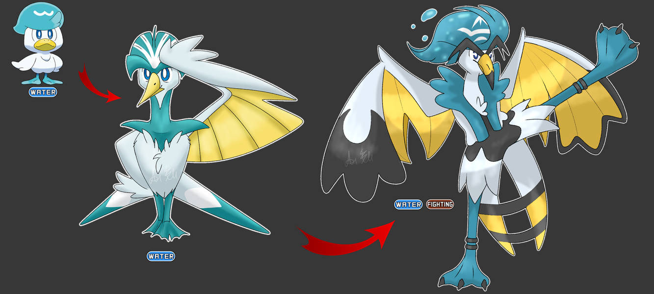 Quaxly's Evolution Prediction by ShinyLightNishy on DeviantArt