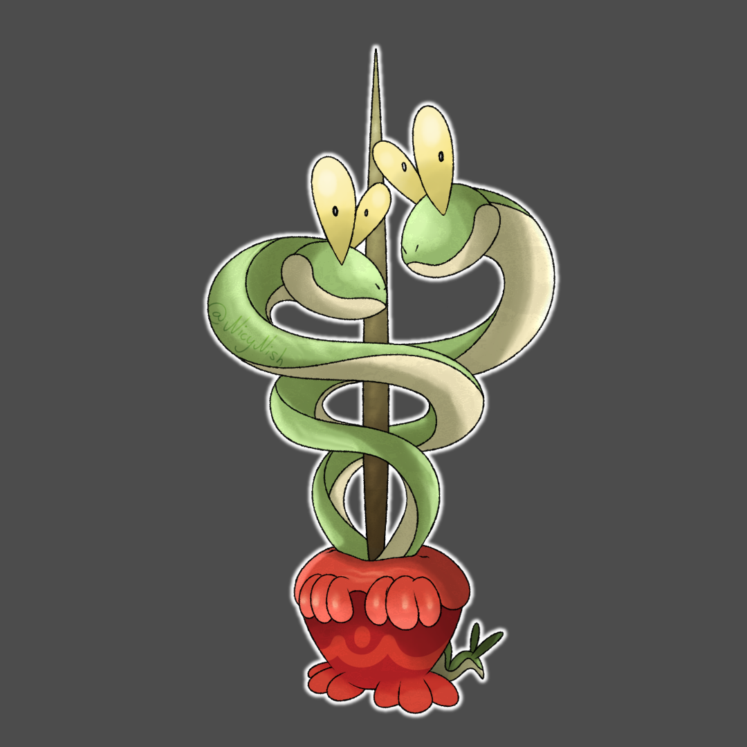 Dipplin Evolution Appleen by ShinyLightNishy on DeviantArt