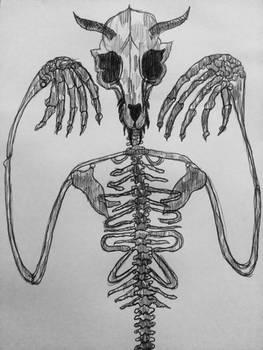 skeletal creature