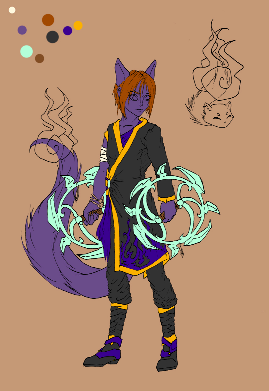 The SpiritFox color WIP2