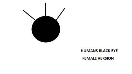 The Human Black Eye(Female Version)