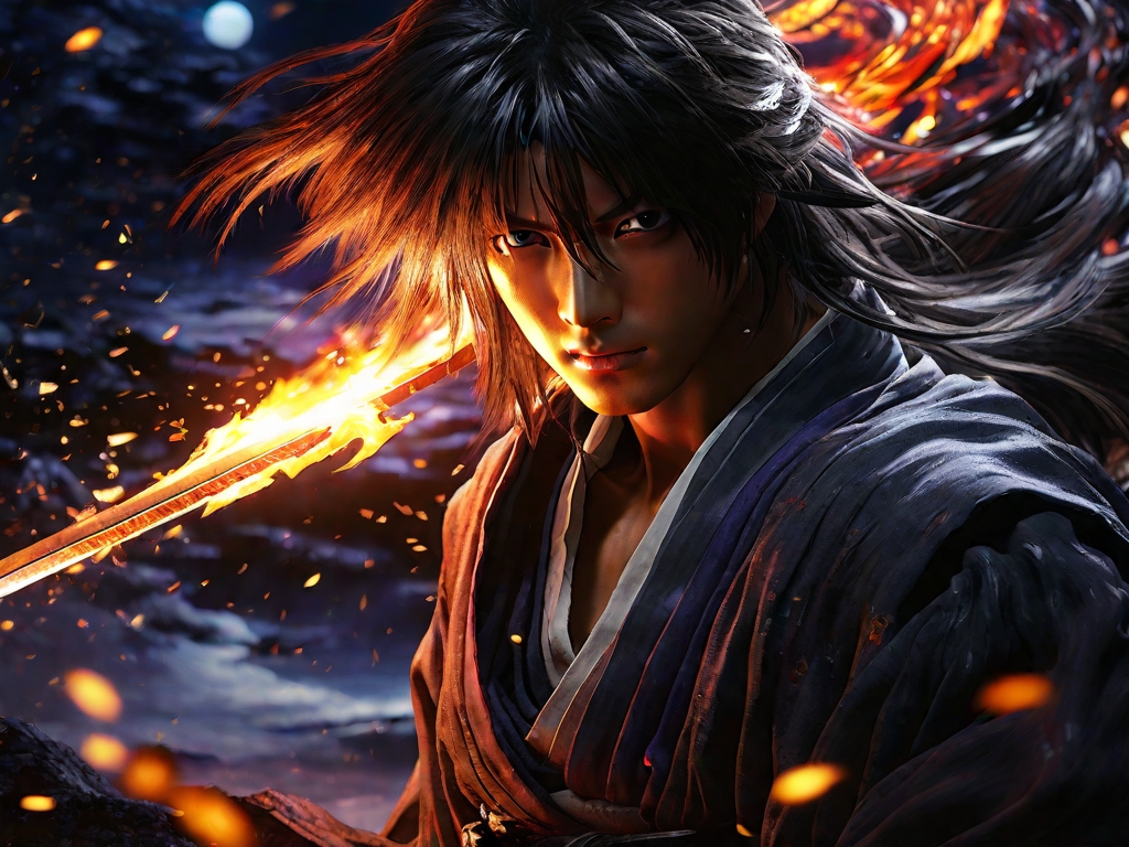 Kenshin Himura by Gold-copper on deviantART