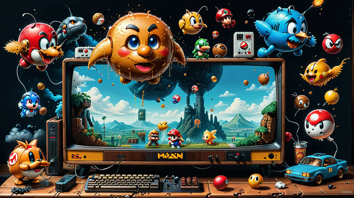 Ciprianno AI Art Retro Games by DCiprianno on DeviantArt