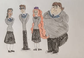 Fat HP AU Characters: Dumbledore's Army 15