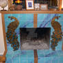 Peacock Fireplace