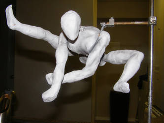 Spiderman sculpt wip