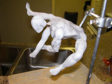 Spiderman sculpt wip