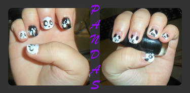 Panda Nails