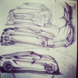 Car Design Concept Sketches
