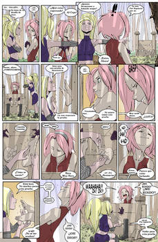 Ino Tickles Sakura's Feet (Traducido)