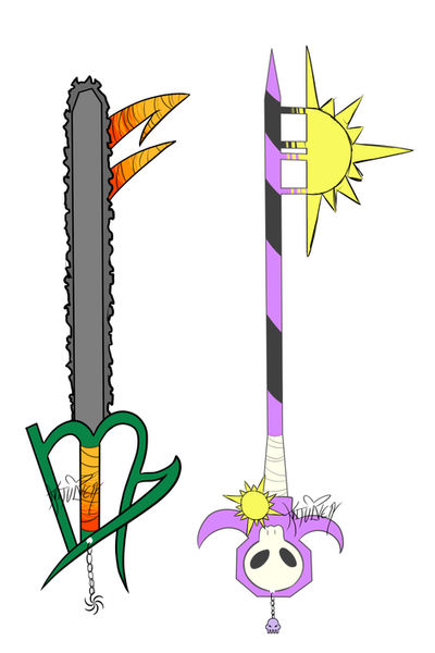 Kanaya and Rose keyblade by Lesinka on DeviantArt