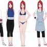 Kasumi Uzumaki Adult Wardrobe Part I