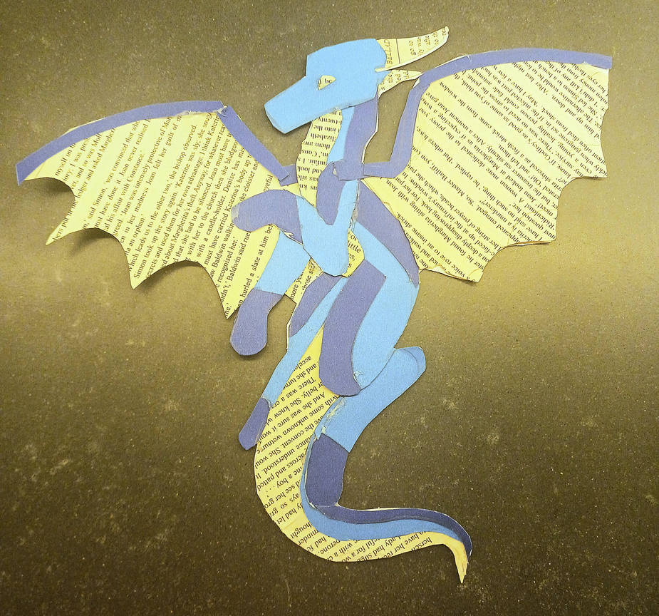 Paper Dragon by CoyoteOfDragons1 on DeviantArt