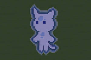 EBF4 (Holy?) Cat God in Minecraft