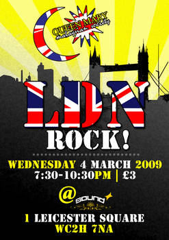 QMMSOC - LDN gig poster 2