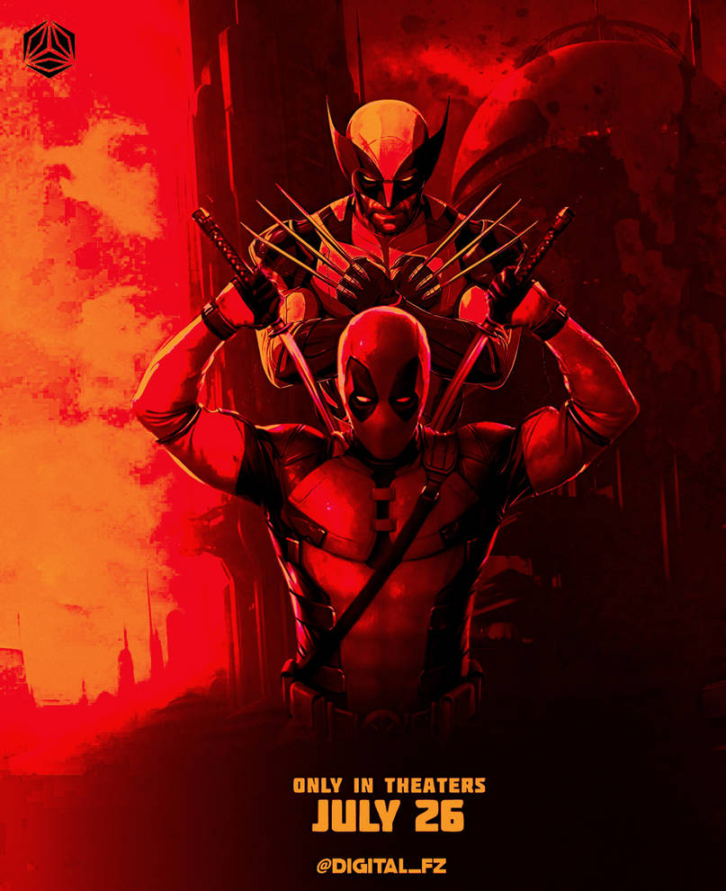 Deadpool And Wolverine Artwork 2024 | @digital_fz by Digitalfz24 on ...