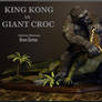 KING KONG vs GIANT CROCODILE