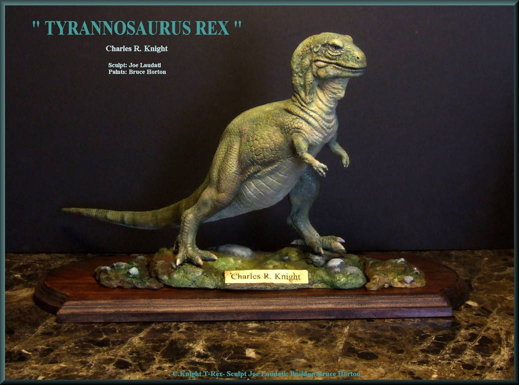 CHARLES R. KNIGHT T-REX by artdawg1x on DeviantArt