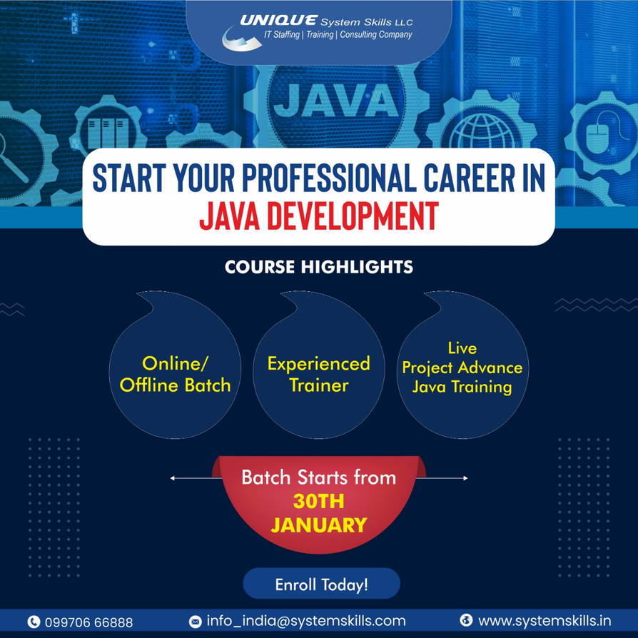 Strat Your Professional Career In Java Development by systemskills on ...