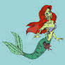 zombie little mermaid finished