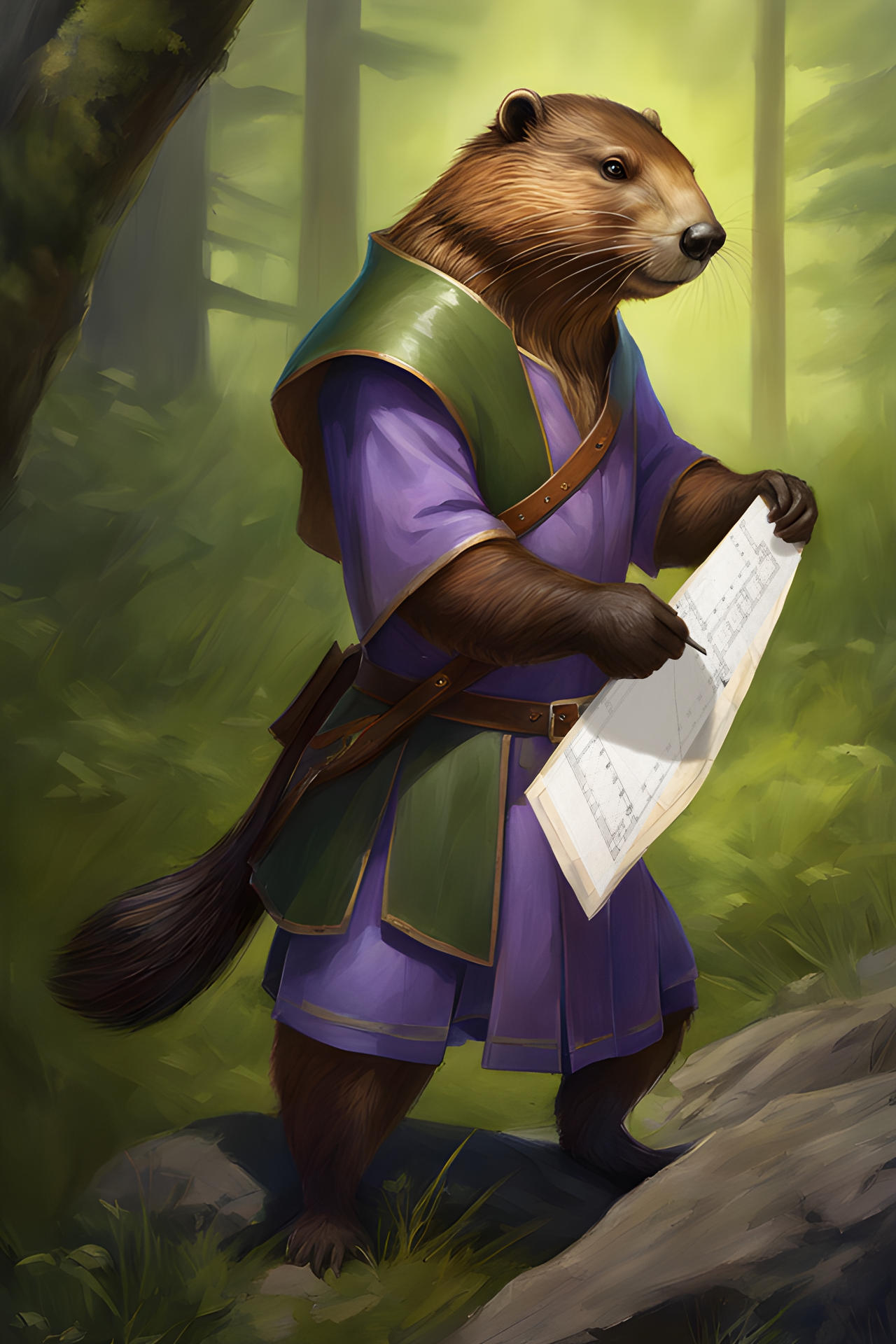 Architect Muskrat by Wolffurt on DeviantArt