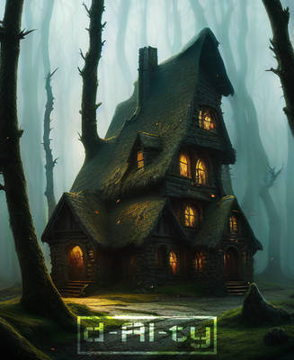 AI Art - Witches Cottage