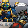 Space Marines the Gathering Playmat - Colour